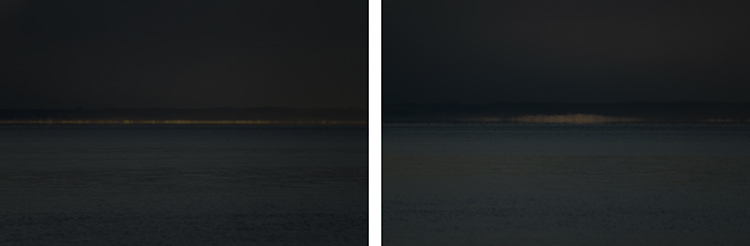Christian Perret, Caput mortuum - Indigo -  Jaune de Mars - Magnétite