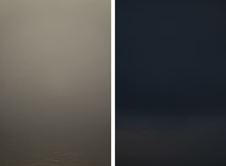 Christian Perret, Gris chaud - Jaune de Naples | Indigo - Terre de Cassel