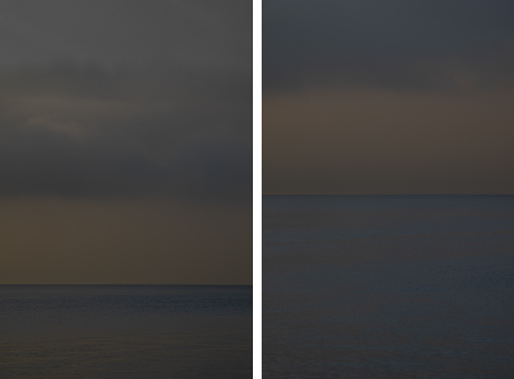 Christian Perret, Indigo -  Jaune de Mars - Ocre d'or