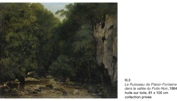 Gustave Courbet, Le Ruisseau de Plaisir Fontaine