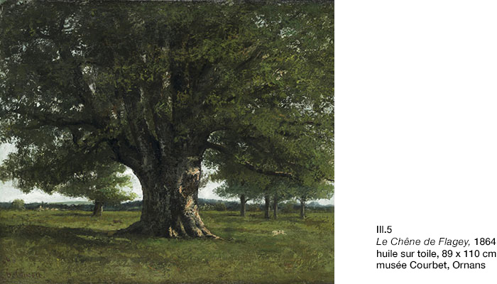 Gustave Courbet, Le Chêne de Flagey
