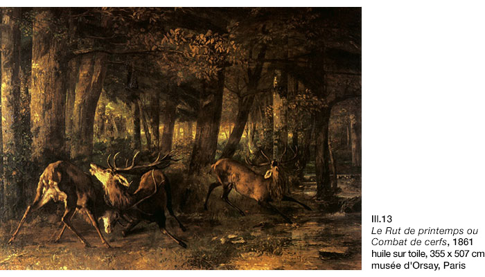 Gustave Courbet, Le Rut de printemps ou Combat de cerfs
