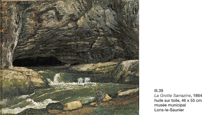 Gustave Courbet, La Grotte Sarrazine, Lons-le-Saunier
