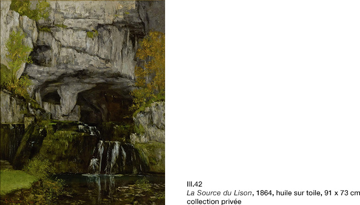 Gustave Courbet, La Source du Lison, 1864