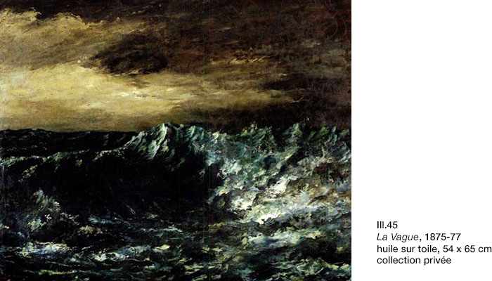 Gustave Courbet, La Vague, 1875-77