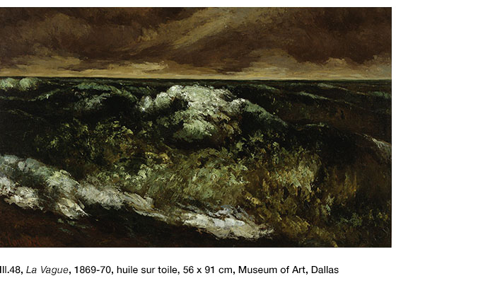 Gustave Courbet, La Vague, Dallas
