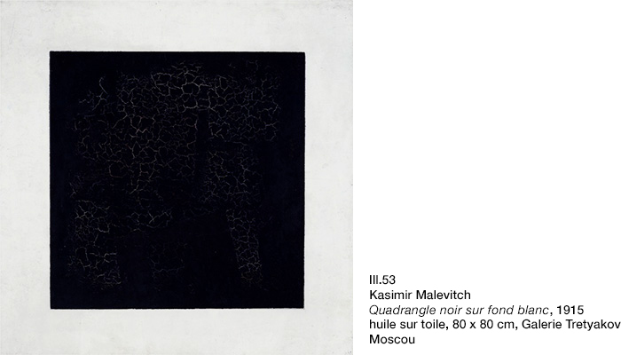 Kasimir Malevitch, Quadrangle noir sur fond blanc