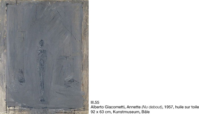 Alberto Giacometti, Annette, nu debout