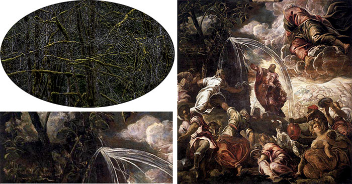 Tintoretto, Mosè fa scaturire l’acqua dalla roccia