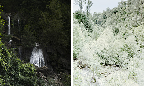 La chute d'eau, le gaz d'éclairage, 1