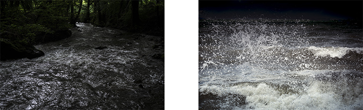 Christian Perret, L’eau, huile, le gaz, fracas