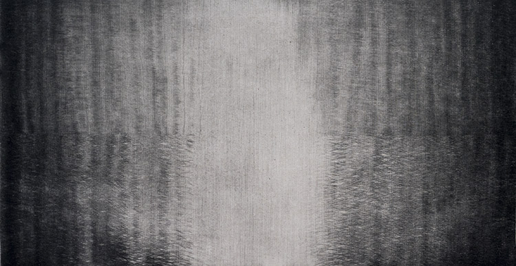 Christian Perret, Irisée 2, gravure