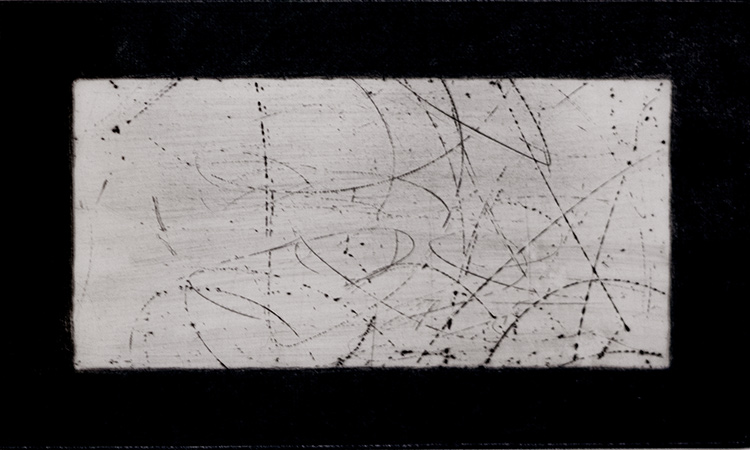 Christian Perret, Méduse III, gravure