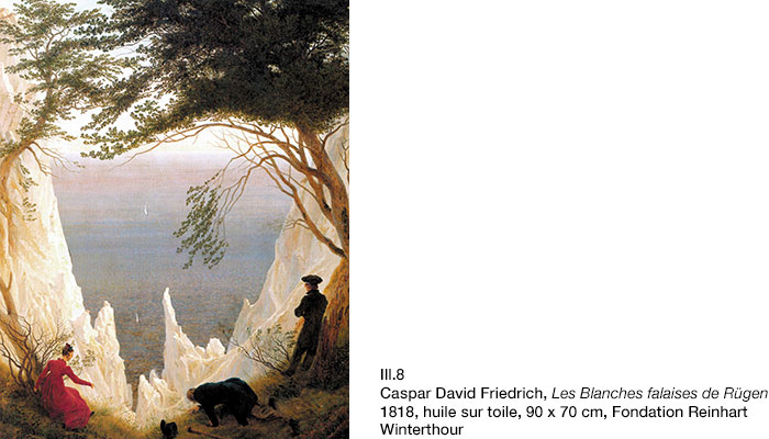 Friedrich, Les Blanches falaises de Rügen